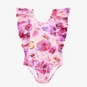 Posh Peanut Amira One Piece Floral Bathing Suit